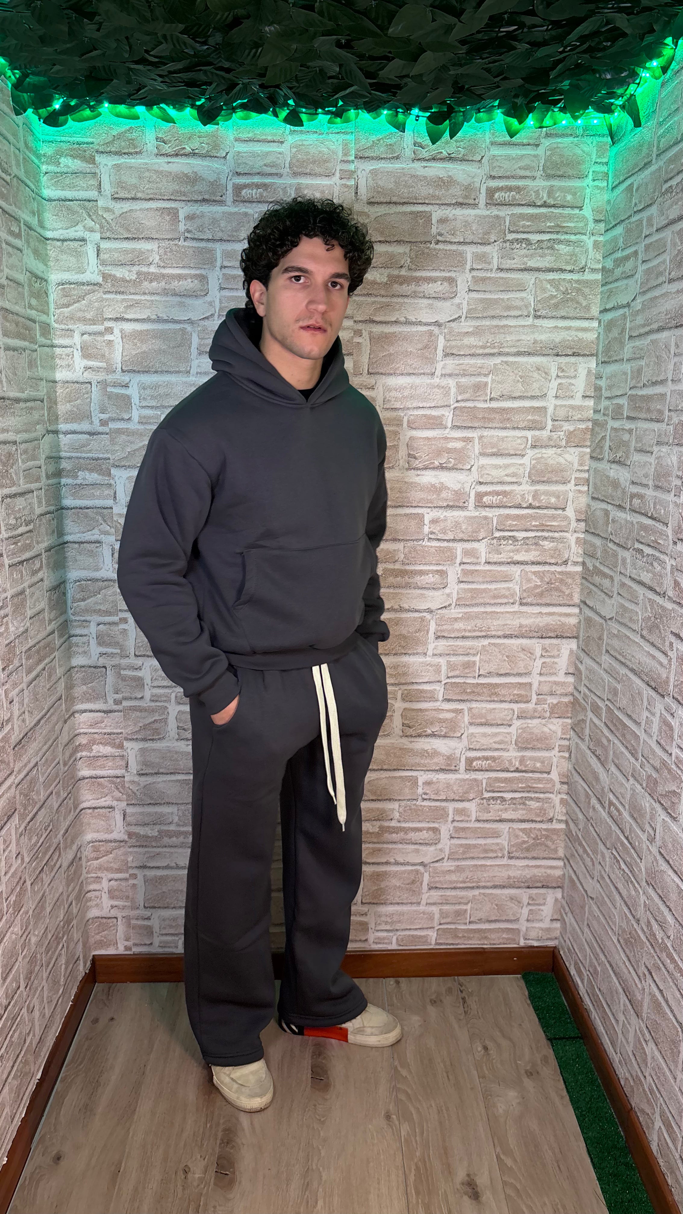 Completo Perfec  Tracksuit Silver