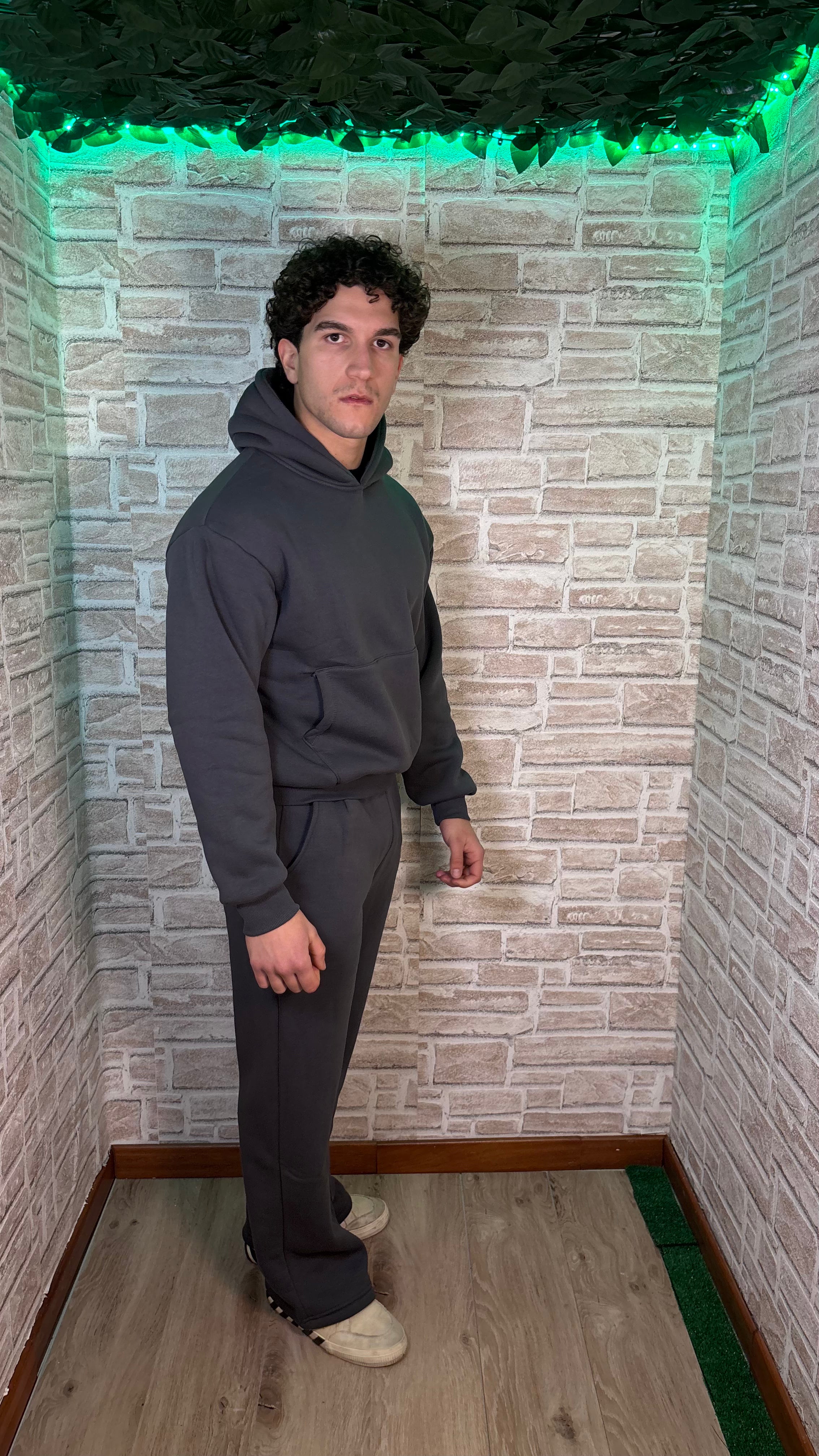 Completo Perfec  Tracksuit Silver