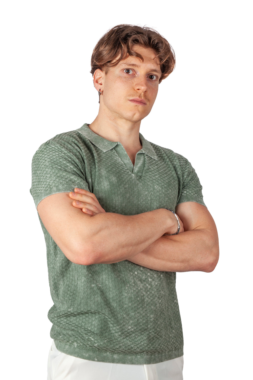 Polo V Right Size Green