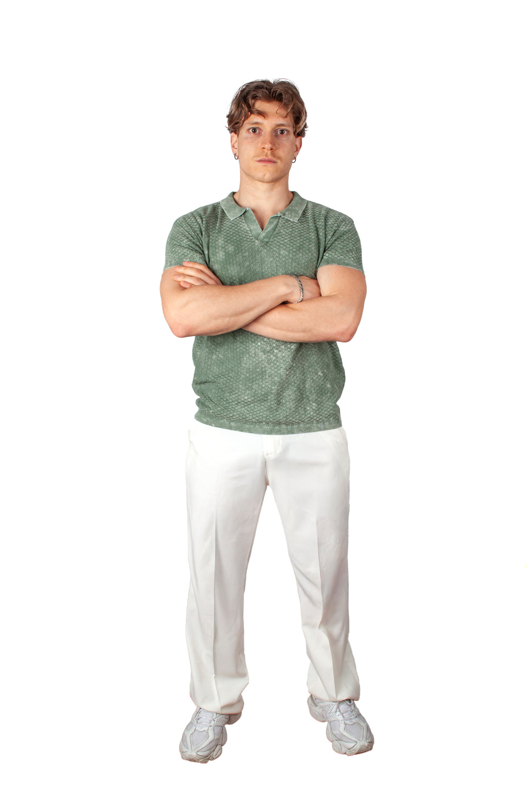 Polo V Right Size Green