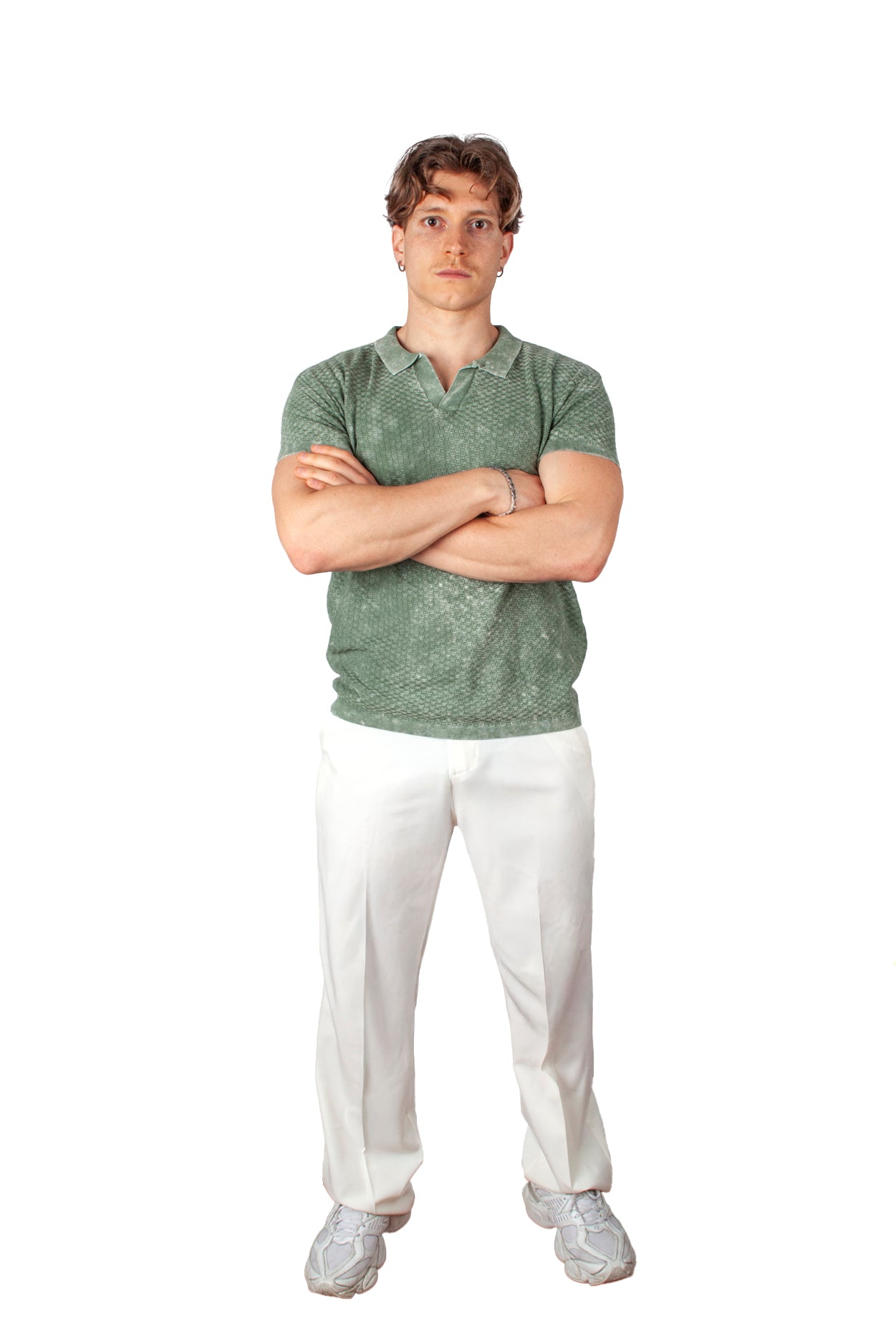 Polo V Right Size Green