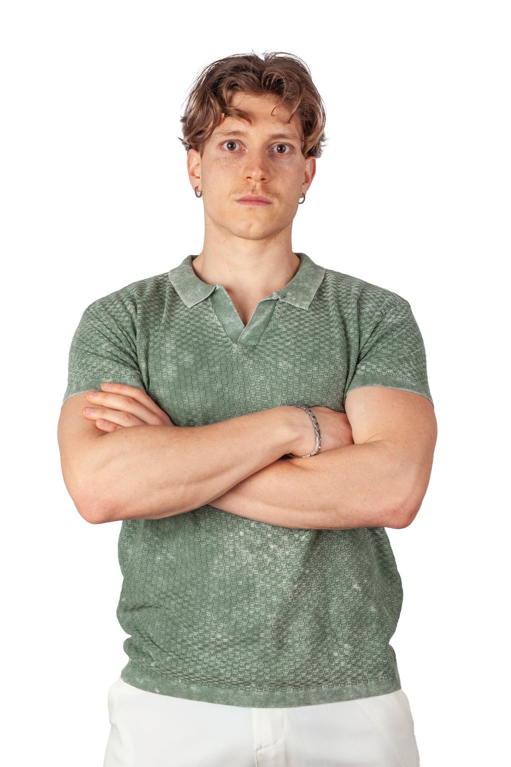 Polo V Right Size Green