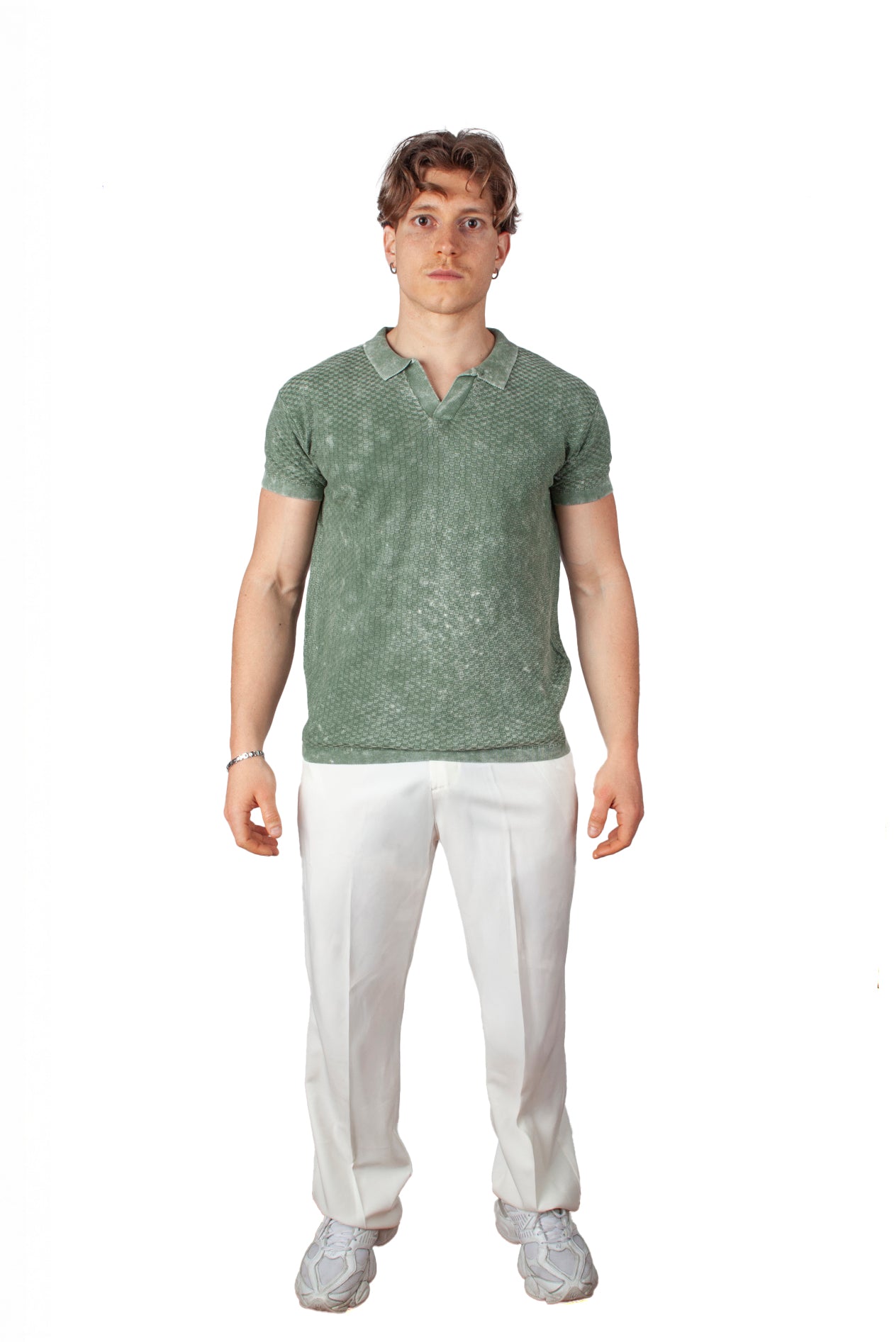 Polo V Right Size Green