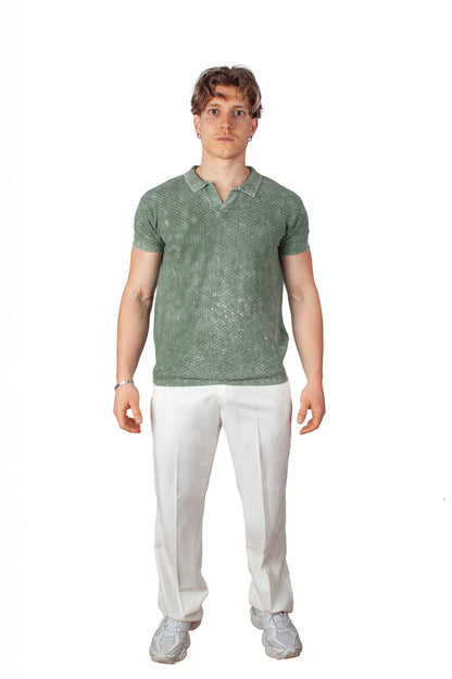 Polo V Right Size Green