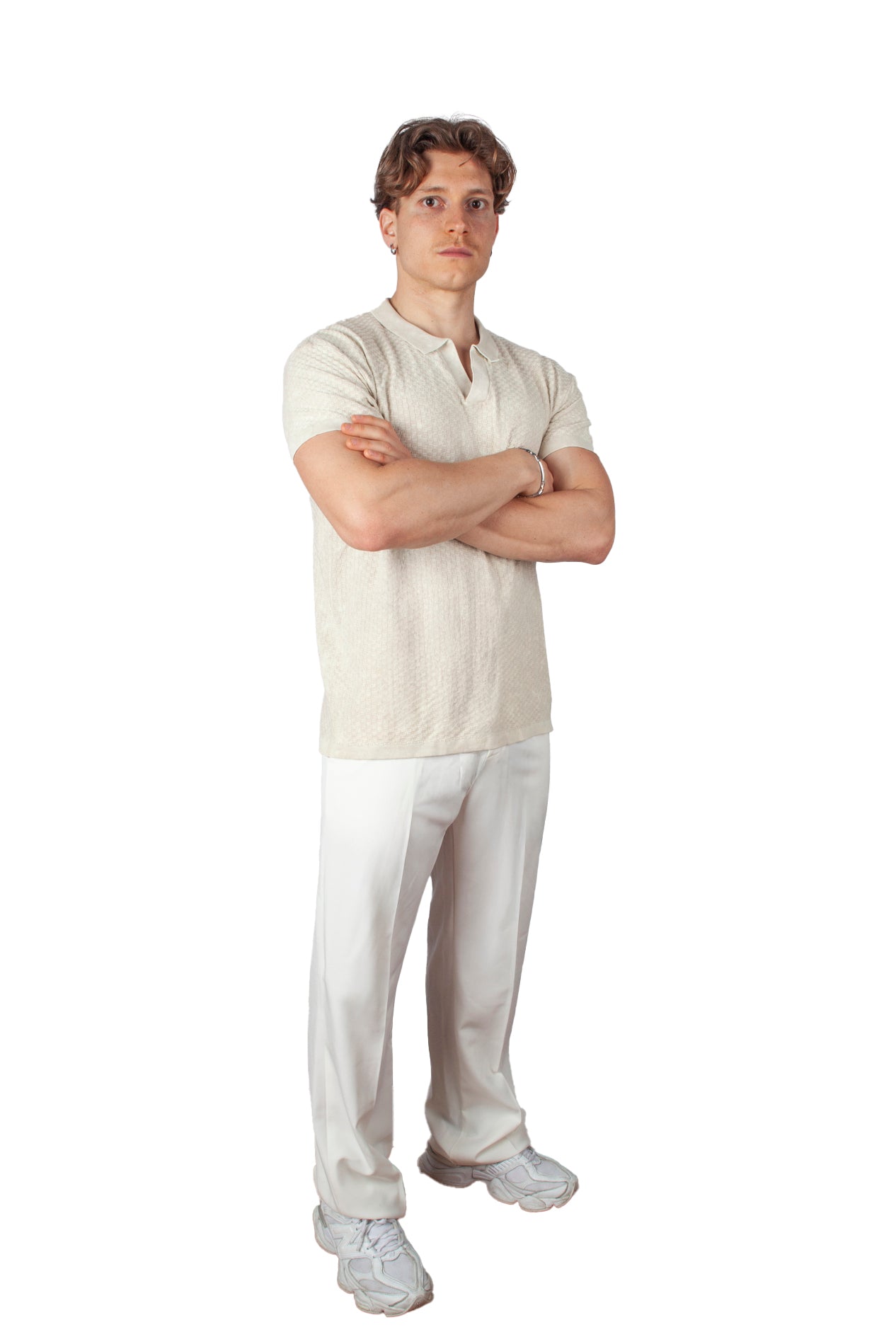 Pantalone Palazzo Perfect Fit Beige