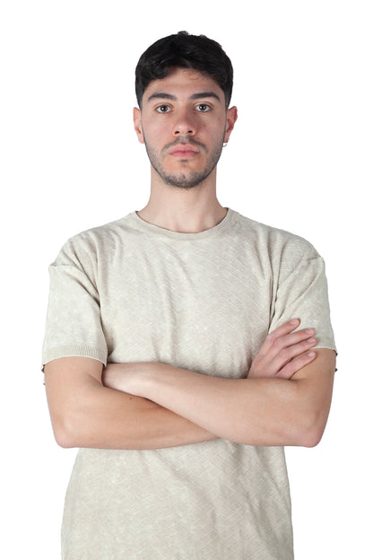 T-Shirt Filo Beige