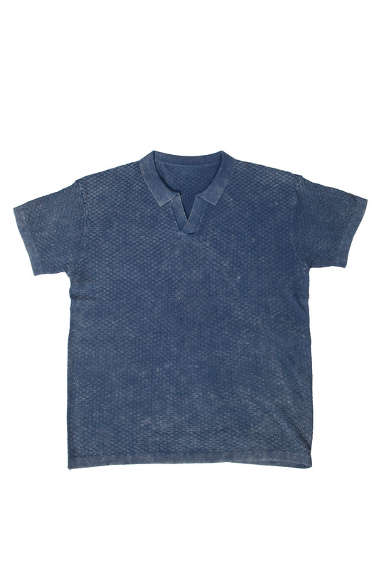 Polo V Righ Size Marble Blu