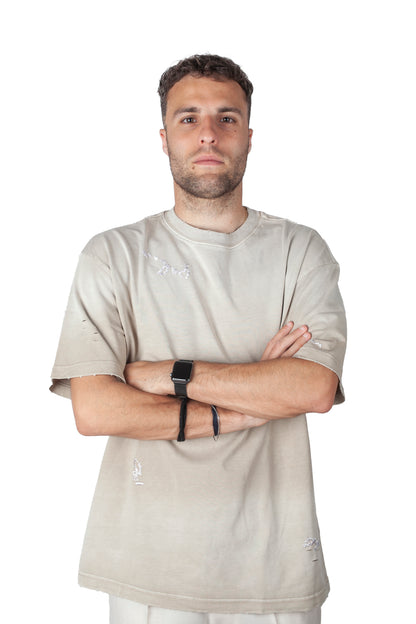 T-Shirt Right Size Studios Beige