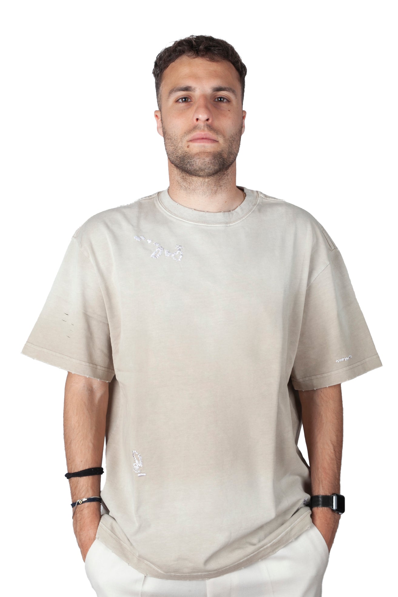 T-Shirt Right Size Studios Beige