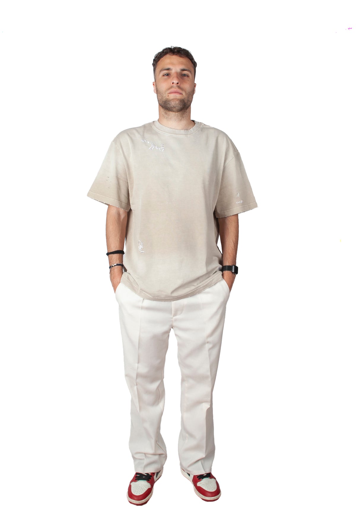 T-Shirt Right Size Studios Beige