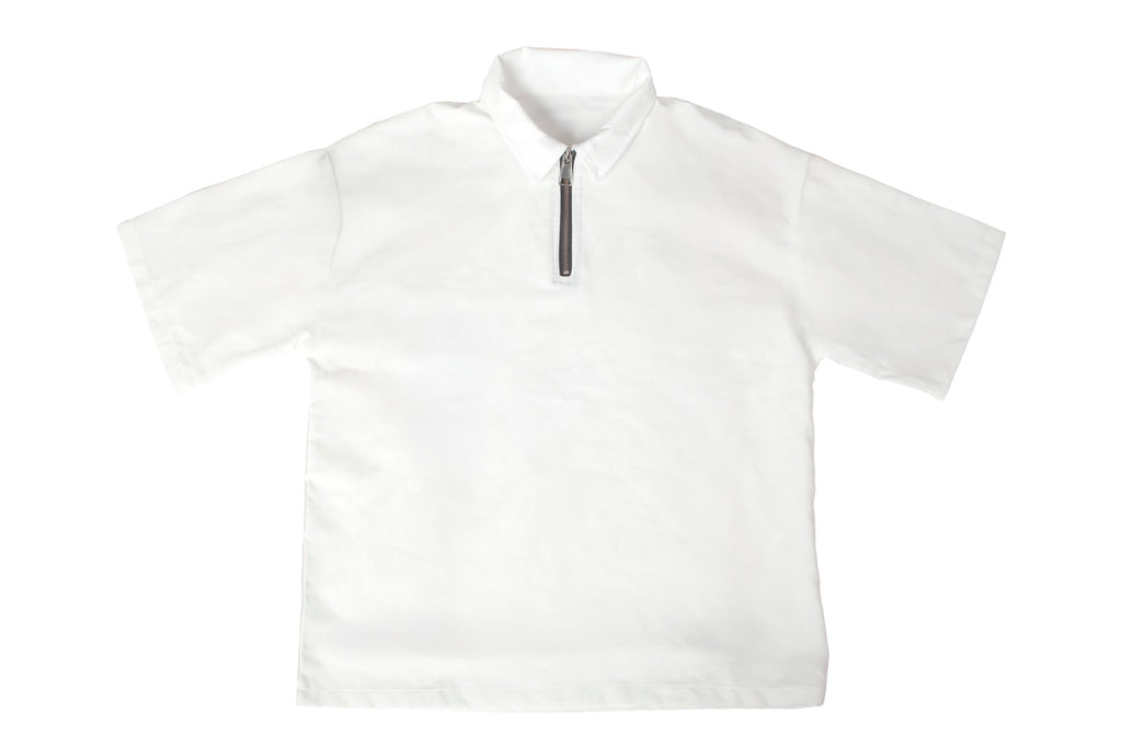 Polo ZIP White