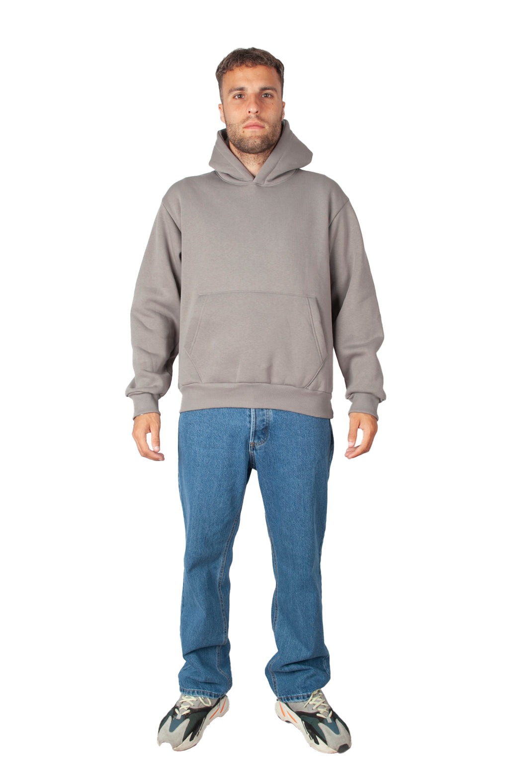 Essential Hoodie Silver