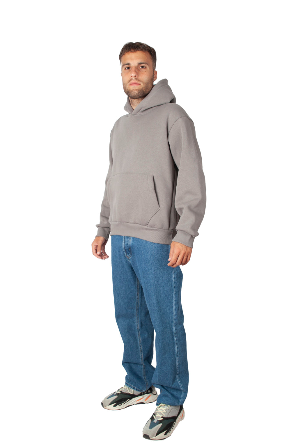 Essential Hoodie Silver