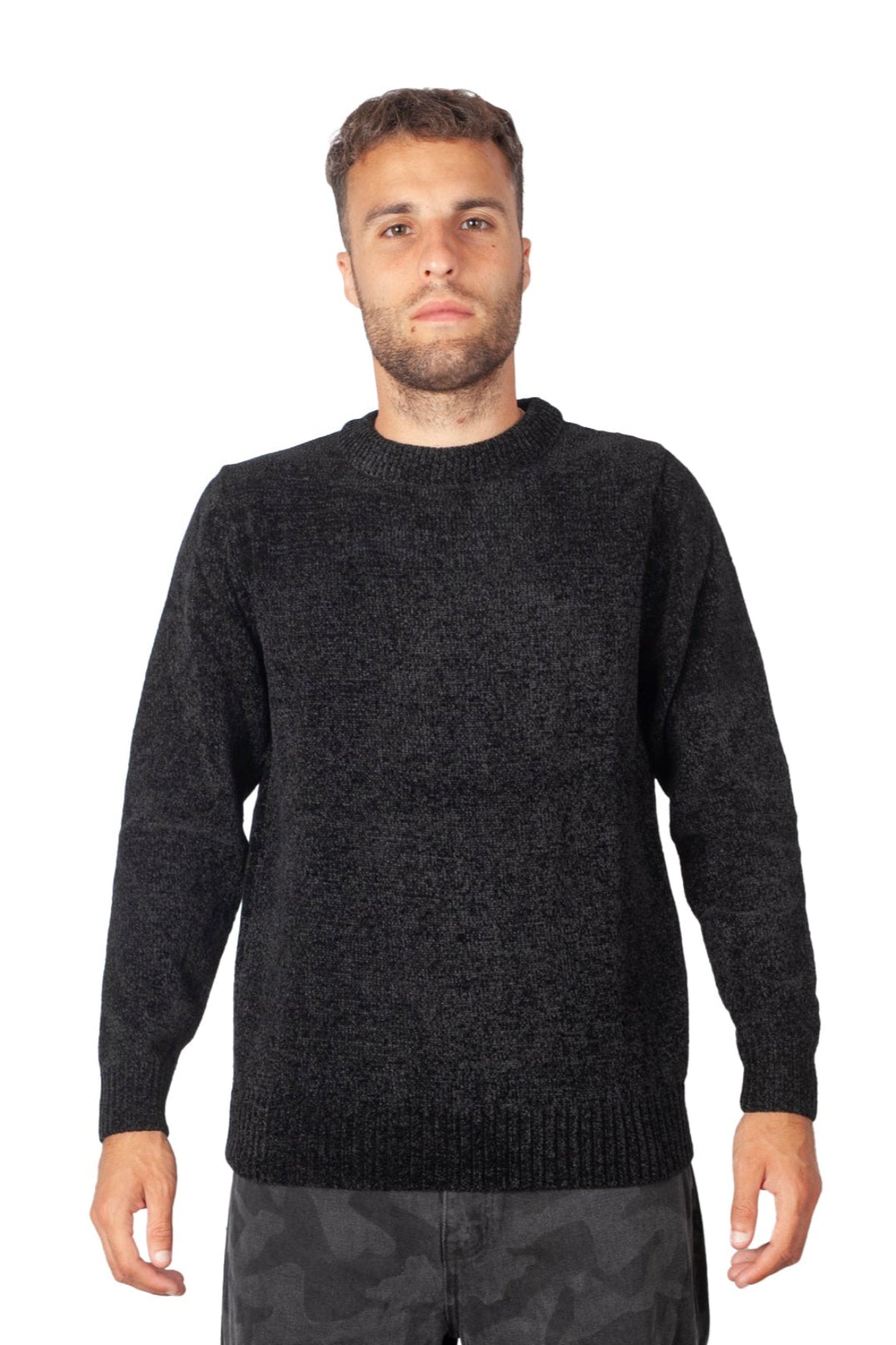 Cloudy Jumper Black