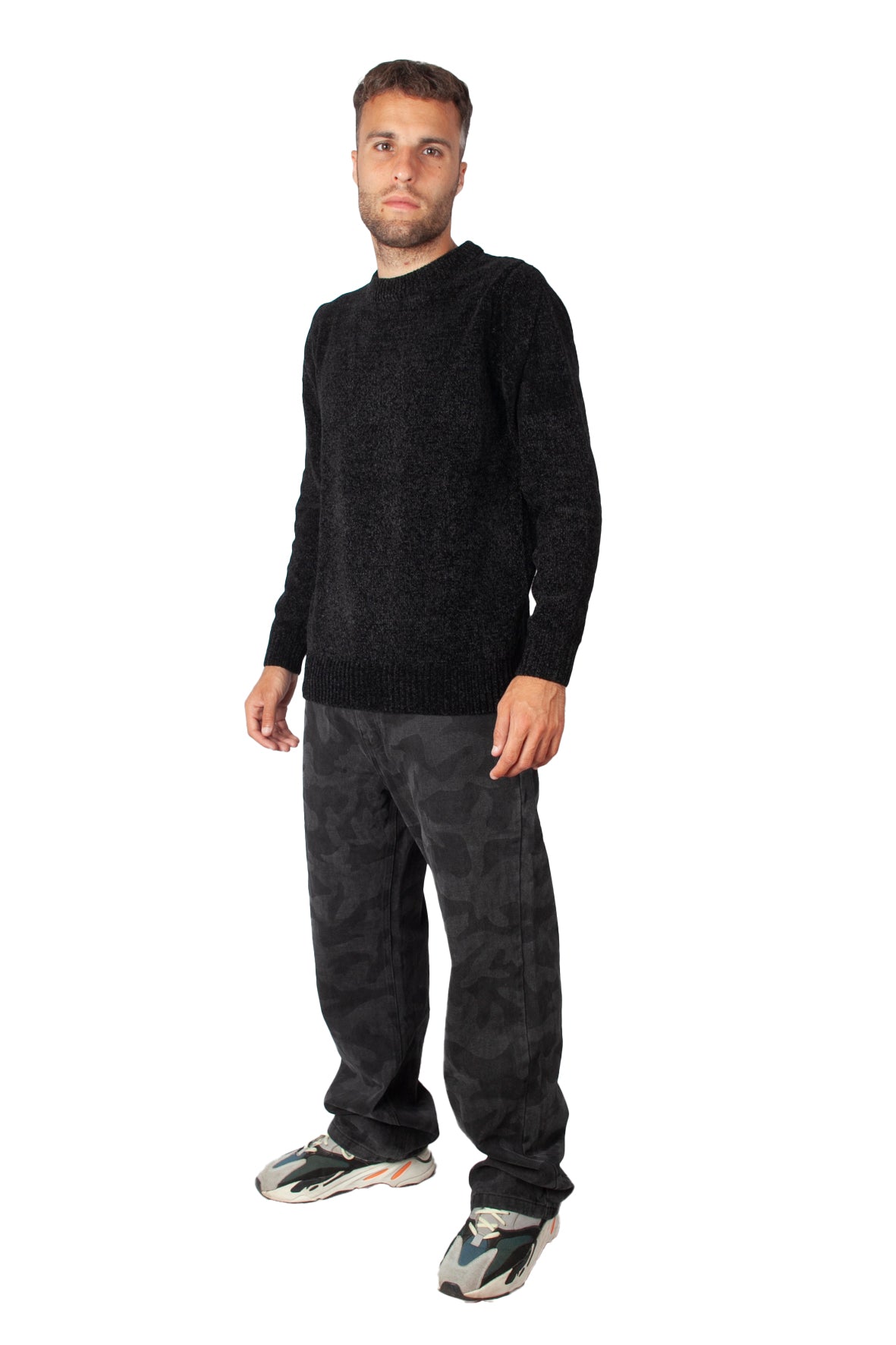 Cloudy Jumper Black