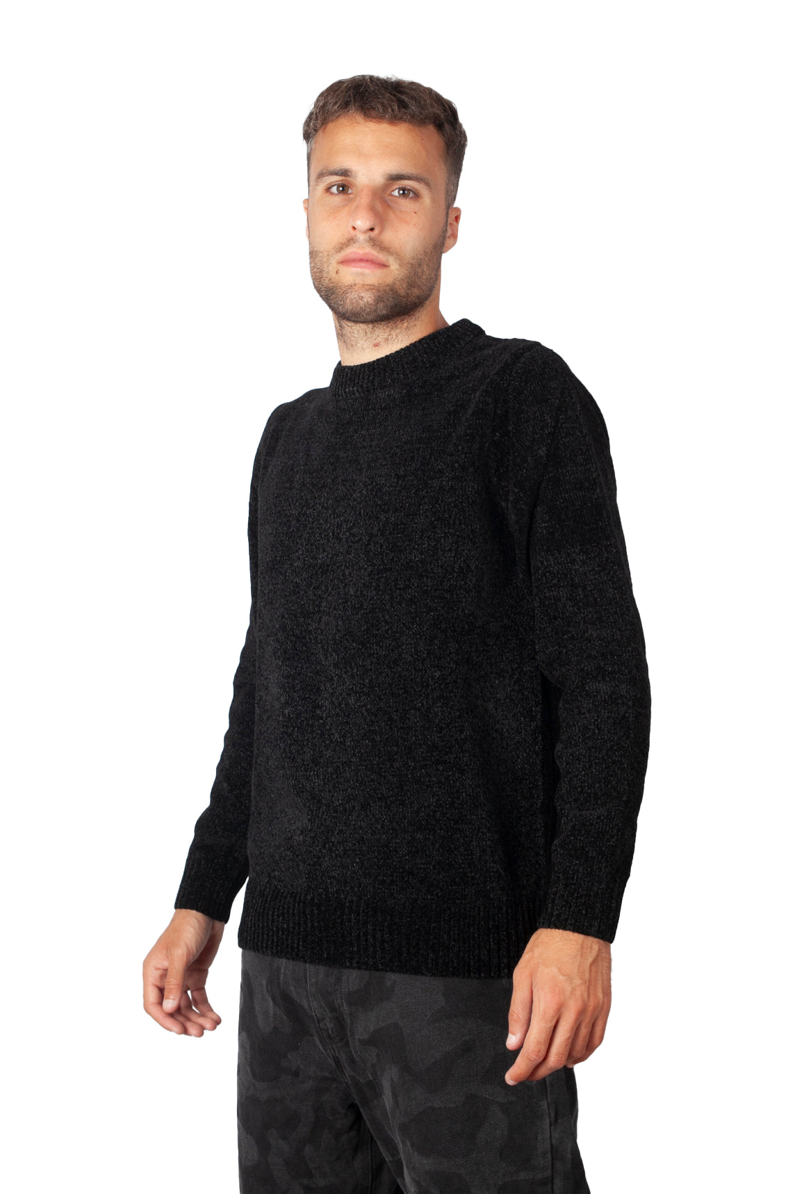 Cloudy Jumper Black