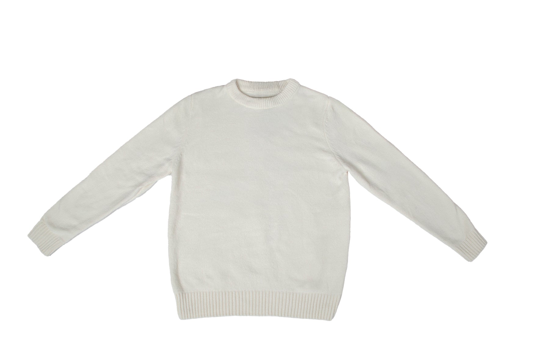 Cloudy Jumper White