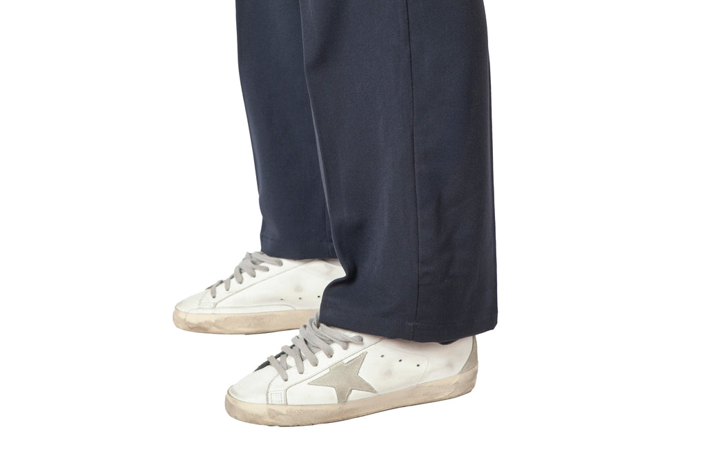 Pantalone palazzo Perfect Fit Winter Blu